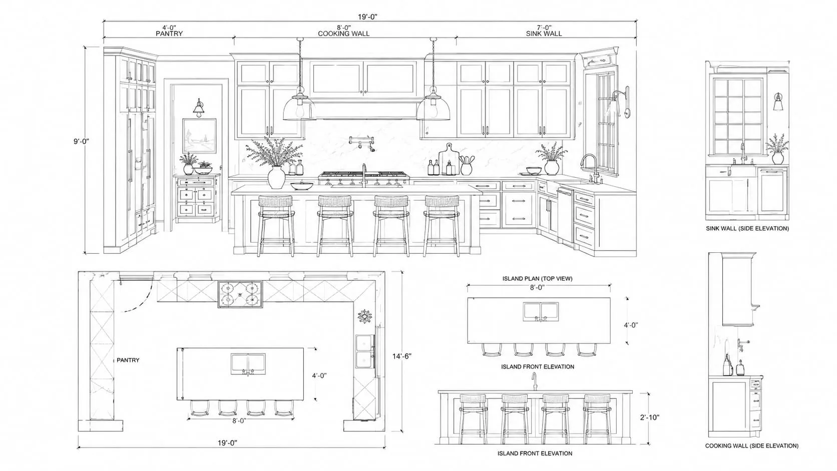 Diseño 2D del plano