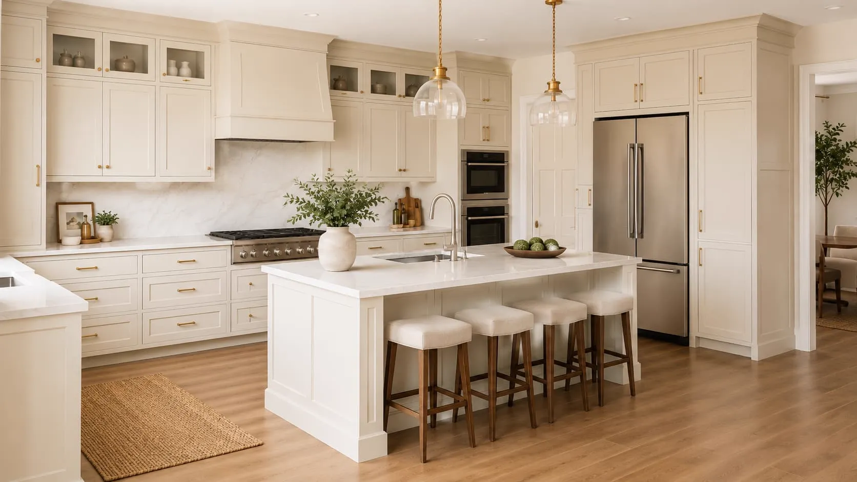 Cocina moderna con isla