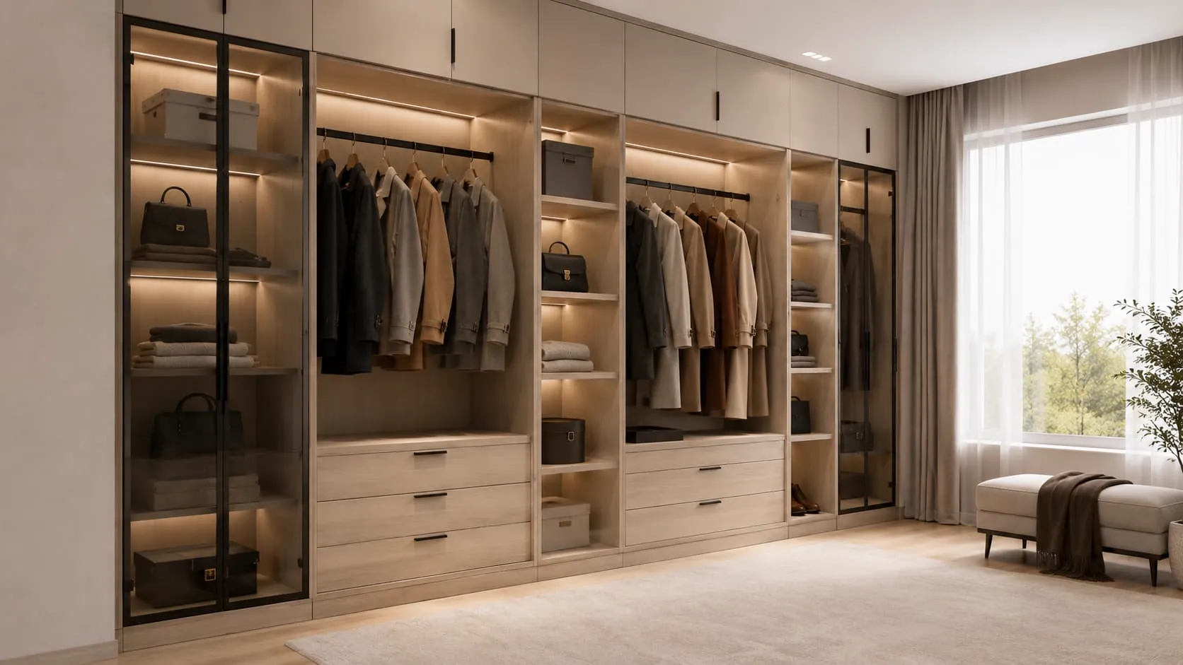 Organización de closet